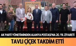 AK Parti yönetiminden Alanya Postası'na 20. yıl ziyareti