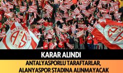 Antalyasporlu taraftarlar, Alanyaspor stadına alınmayacak