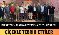 İYİ Parti’den Alanya Postası’na 20. yıl ziyareti