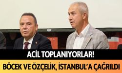 Acil toplanıyorlar: Muhittin Böcek ve Osman Tarık Özçelik, İstanbul'a çağrıldı!