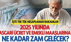 2025 Yılında Asgari Ücret ve Emekli Maaşlarına Ne Kadar Zam Gelecek?