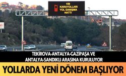 Tekirova-Antalya-Gazipaşa ile Antalya-Sandıklı arasına kuruluyor!