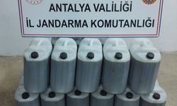 Antalya'da 6 bin litre sahte zeytinyağı ele geçirildi