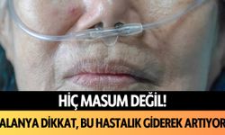 Hiç masum değil! Alanya dikkat, bu hastalık giderek artıyor