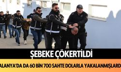 Şebeke çökertildi! Alanya'da da 60 bin 700 sahte dolarla yakalanmışlardı