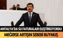 Antalya'da su faturaları eleştiriliyordu: Meğerse artışın sebebi buymuş