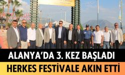 Alanya'da 3.kez başladı: Herkes festivale akın etti