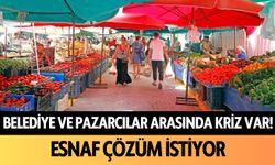 Belediye ve pazarcılar arasında kriz var: Alanya'da esnaf çözüm istiyor