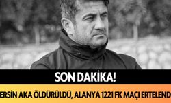 Son dakika! Teknik Direktör Aka öldürüldü, Alanya 1221 FK maçı ertelendi