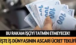 İş dünyasının asgari ücret teklifi işçiyi tatmin etmeyecek