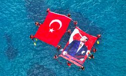 10 Kasım'a özel Atatürk Dalışı ile Alanya'da denizin dibi temizlendi