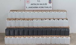 Gazipaşa'da alkol denetimi: 3 bin litre etil alkol ele geçirildi