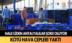 Hale giden Antalyalılar şoke oluyor: Kötü hava cepleri yaktı