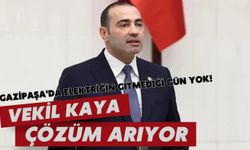 Gazipaşa'da elektriğin gitmediği gün yok! Vekil çözüm arıyor