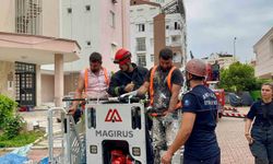 Antalya’da 12. katta can pazarı: Duvar çöktü, işçiler havada asılı kaldı