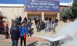 Antalya'da yangın güvenliği için uygulamalı eğitim