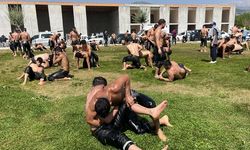 Antalya'da hazırlığa başladılar! Pehlivanlar yoğun tempoda