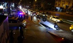 Antalya’da kontrolden çıkan araç trafiği felç etti