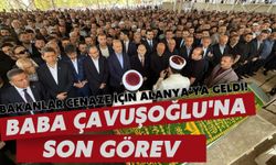 Bakanlar cenaze için Alanya'ya geldi! Baba Çavuşoğlu'na son görev