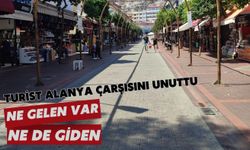 Turist Alanya çarşısını unuttu: Ne gelen var ne de giden