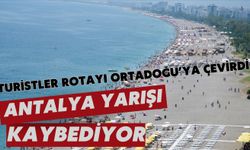 Turistler rotayı Ortadoğu'ya çevirdi: Antalya yarışı kaybediyor