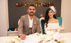 Alanya Adliye ailesi büyüyor: Mazman ve Arık çifti dünyaevine girdi