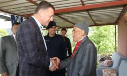 Kaymakam Ürkmezer, Alanya’daki Kıbrıs gazilerini unutmadı