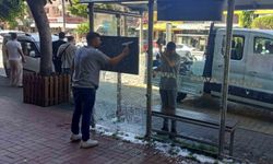 Alanya’nın durakları bayram temizliğiyle yenileniyor
