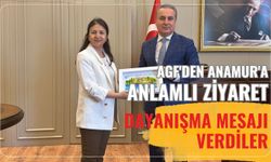 AGF'den Anamur'a anlamlı ziyaret: Dayanışma mesajı verdiler