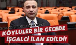 Alanya'da büyük toprak oyunu: Köylüler bir gecede işgalci ilan edildi!