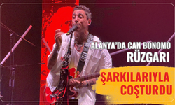 Alanya’da Can Bonomo rüzgarı: Şarkılarıyla coşturdu
