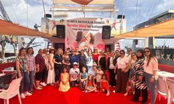 Hataylı kadınlar Anneler Günü’nde Alanya’da mavi yolculuğa çıktı
