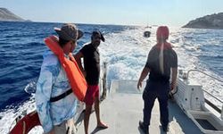 Antalya'da denizde mahsur kaldılar
