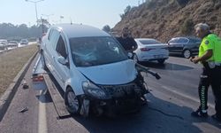 Antalya-Alanya yolu tek şeride düştü! Yaralılar var