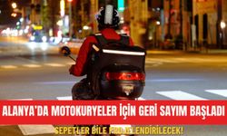 Alanya’da motokuryeler için geri sayım başladı: Sepetler bile projelendirilecek!