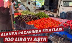 Her hafta değişiyor: Alanya pazarında fiyatları 100 lirayı aştı!