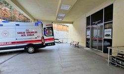 Gazipaşa'da 5'inci kattan aşağı düştü