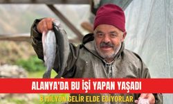 Alanya'da bu işi yapan yaşadı: 8 milyon gelir elde ediyorlar