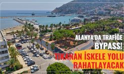 Alanya'da trafiğe bypass! Tıkanan İskele yolu rahatlayacak
