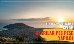 Alanya'ya Afrika'dan geldi! Uyarılar peş peşe yapıldı