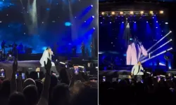 Ünlü şarkıcının konserinde korku dolu anlar: Seyirciler paniğe kapıldı