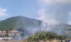 Alanya’da çalılıkta yangın çıktı!