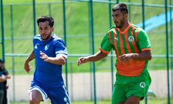 Alanyaspor hazırlık maçında Erzurumspor'u Erzurum'da yendi