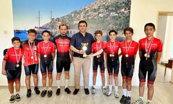 Alanya'nın başarılı sporcularından Yılmaz'a ziyaret