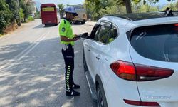 Alanya Emniyeti kurallara uymayan sürücüleri affetmedi