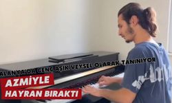 Alanya’da Genç Aşık Veysel olarak tanınıyor