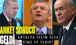 Anket sonucu geldi: Antalya seçim olsa kime oy verir?