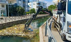 Antalya’da kanal atıklarına müdahale