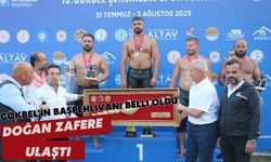 Gökbel'in başpehlivanı belli oldu: Doğan zafere ulaştı