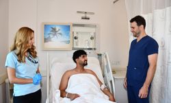 Alanya'da tesadüfen hayatı kurtarıldı
